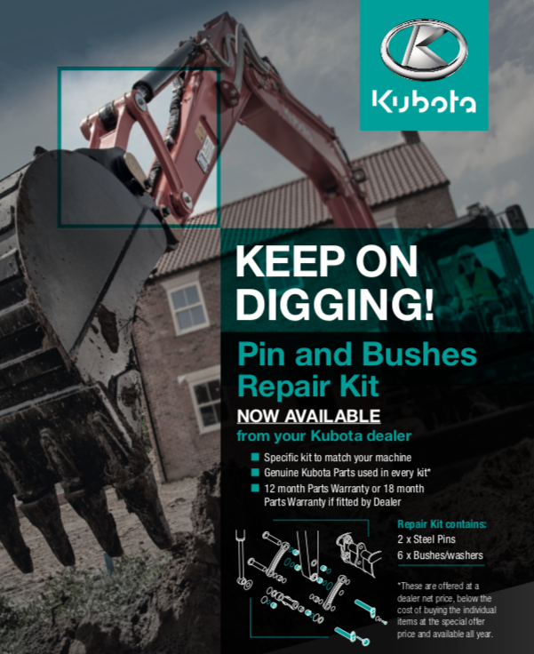 Kubota - Keep on Digging
